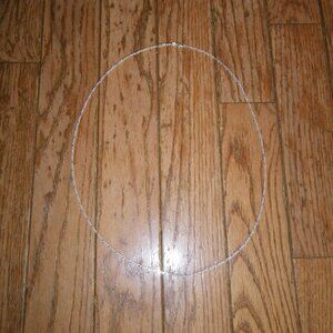 Unisex Long Sterling Silber Necklace